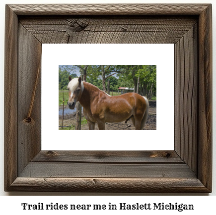 trail rides near me in Haslett, Michigan